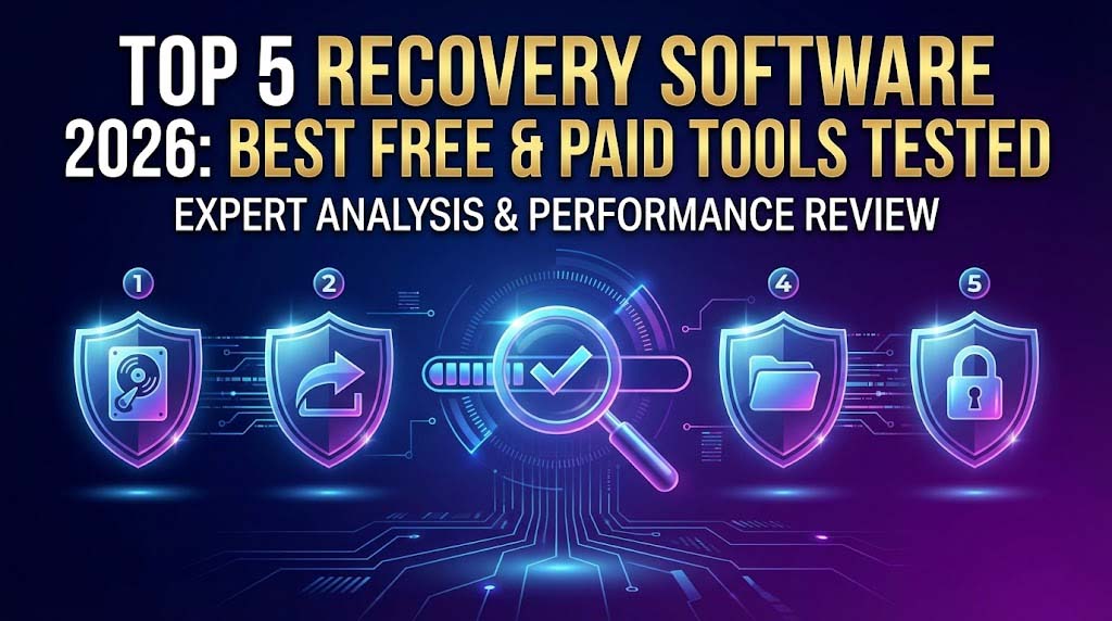 Top 5 Recovery Software 2026: Best Free & Paid Tools Tested